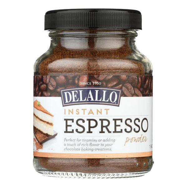Delallo Instant Espresso  - Case Of 6 - 1.94 Oz Delallo