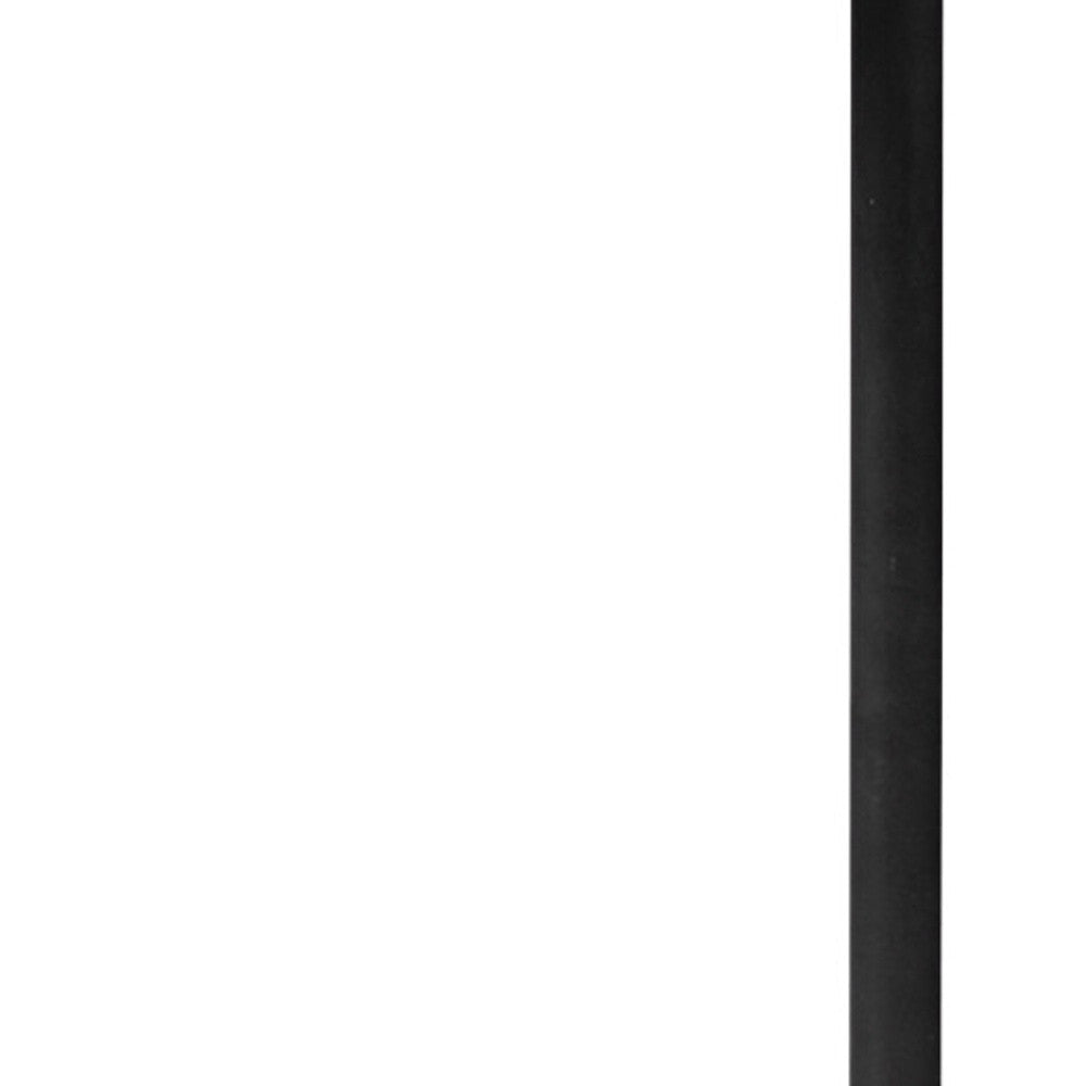 27" Black And White Marble Round End Table - GreatEagleInc