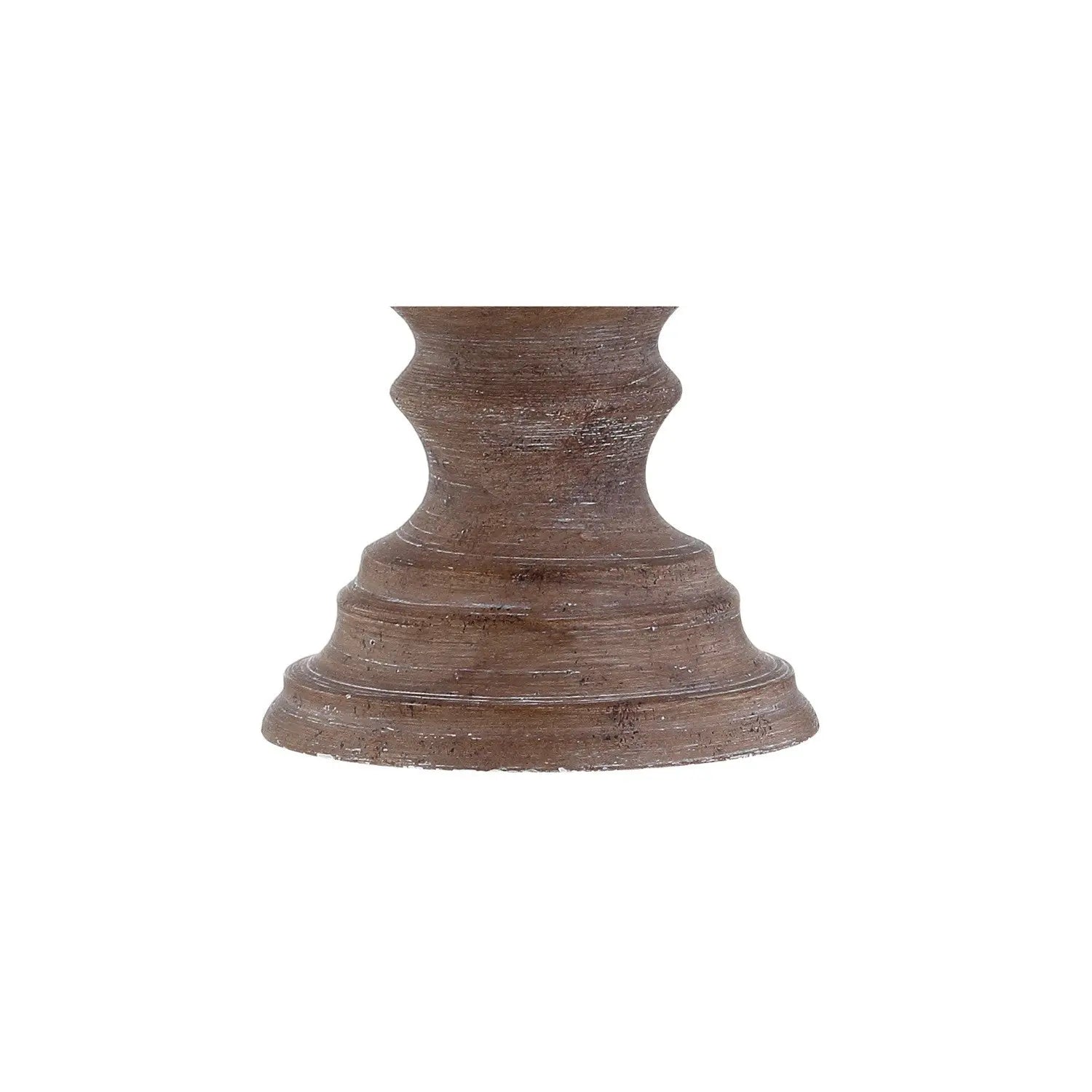 27" Brown Urn Bedside Lamp With Drum Shade Homeroots Lighting