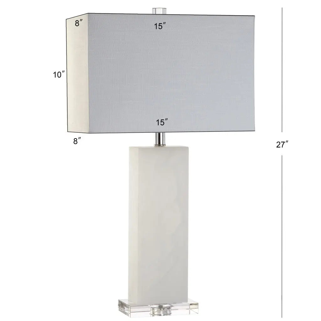 27" Clear Novelty Table Lamp With Shade Homeroots Lighting
