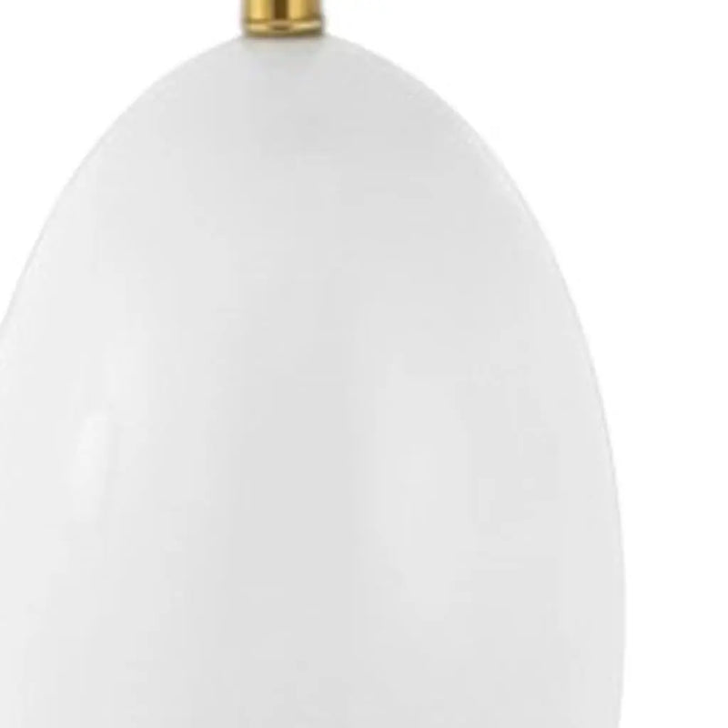 27" Gold Novelty Table Lamp With Empire Shade Homeroots Lighting