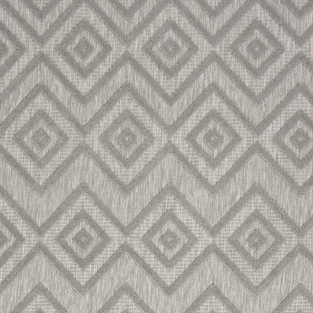 5' X 7' Gray Indoor Outdoor Area Rug - GreatEagleInc