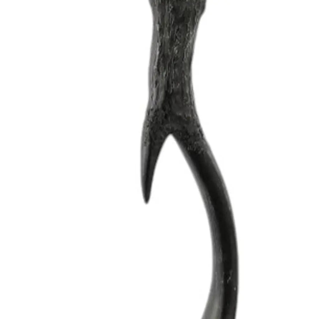 28" Black Antlers Table Lamp With Bell Shade Homeroots Lighting