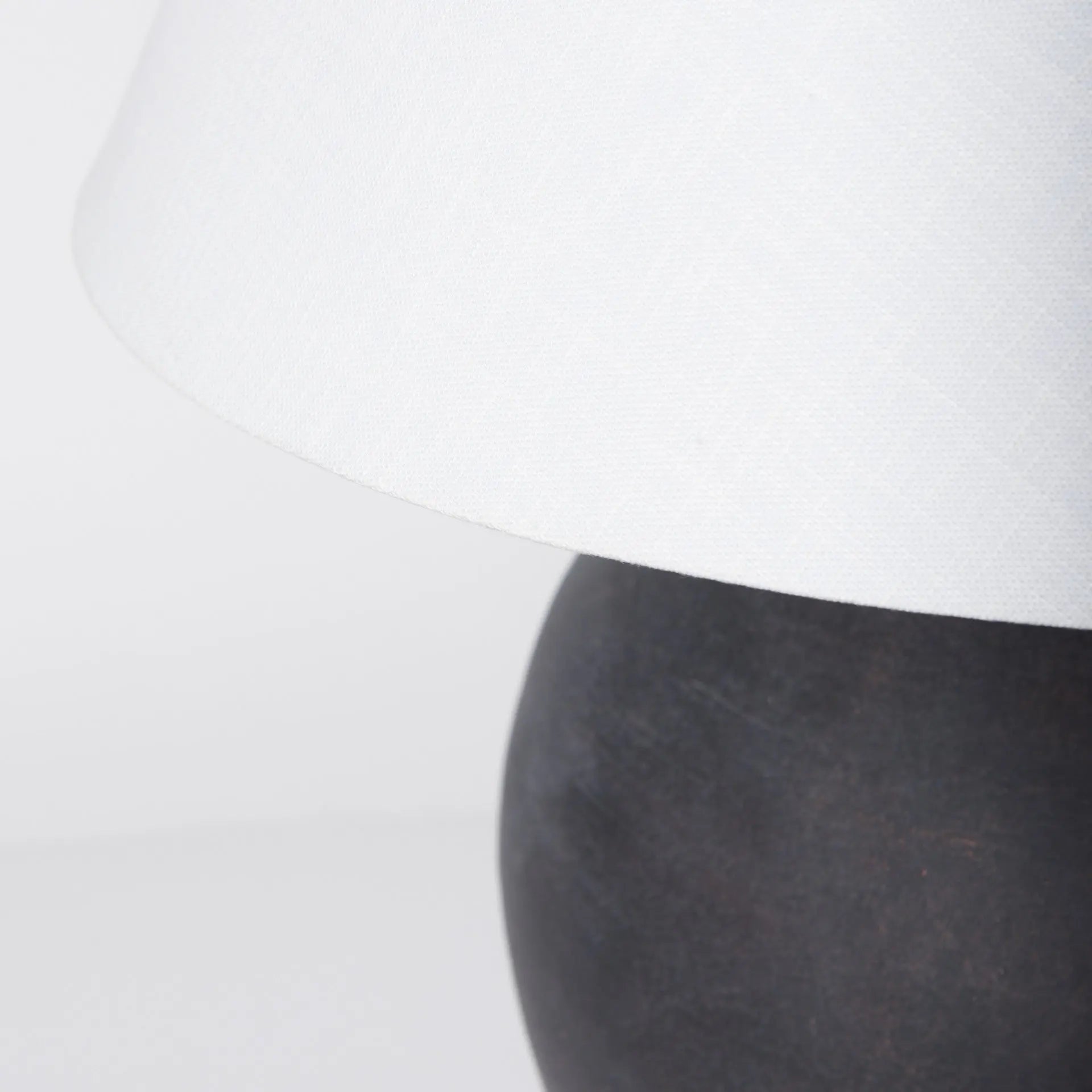 28" Black Novelty Bedside Lamp With Drum Shade Homeroots Lighting