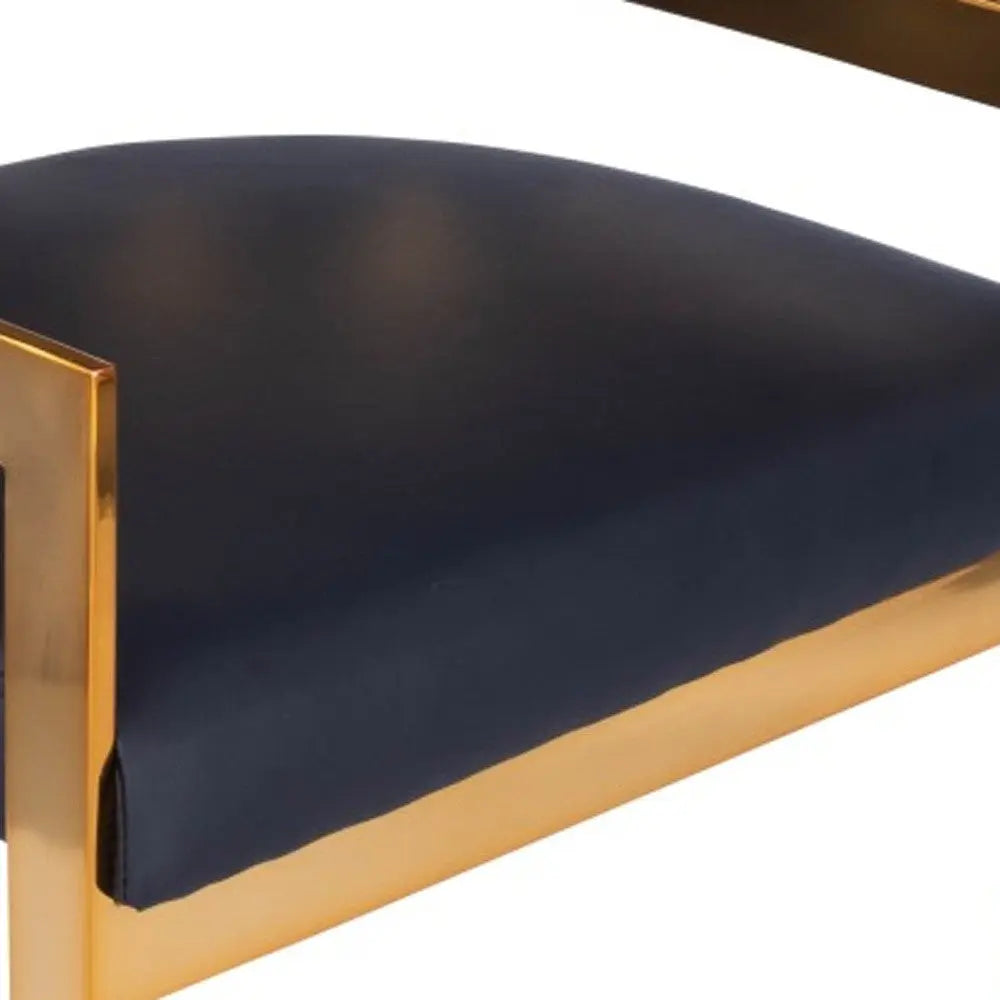 28" Black and Gold Iron Low Back Counter Height Bar Chair Homeroots Living Room