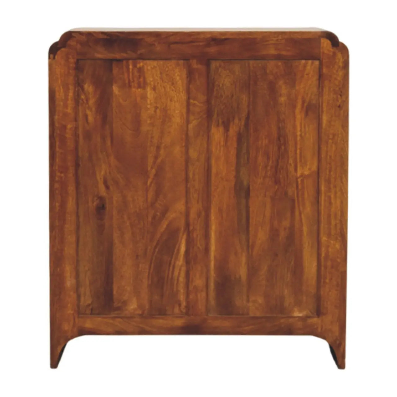28" Brown Solid Wood Sideboard Homeroots Kitchen & Dining