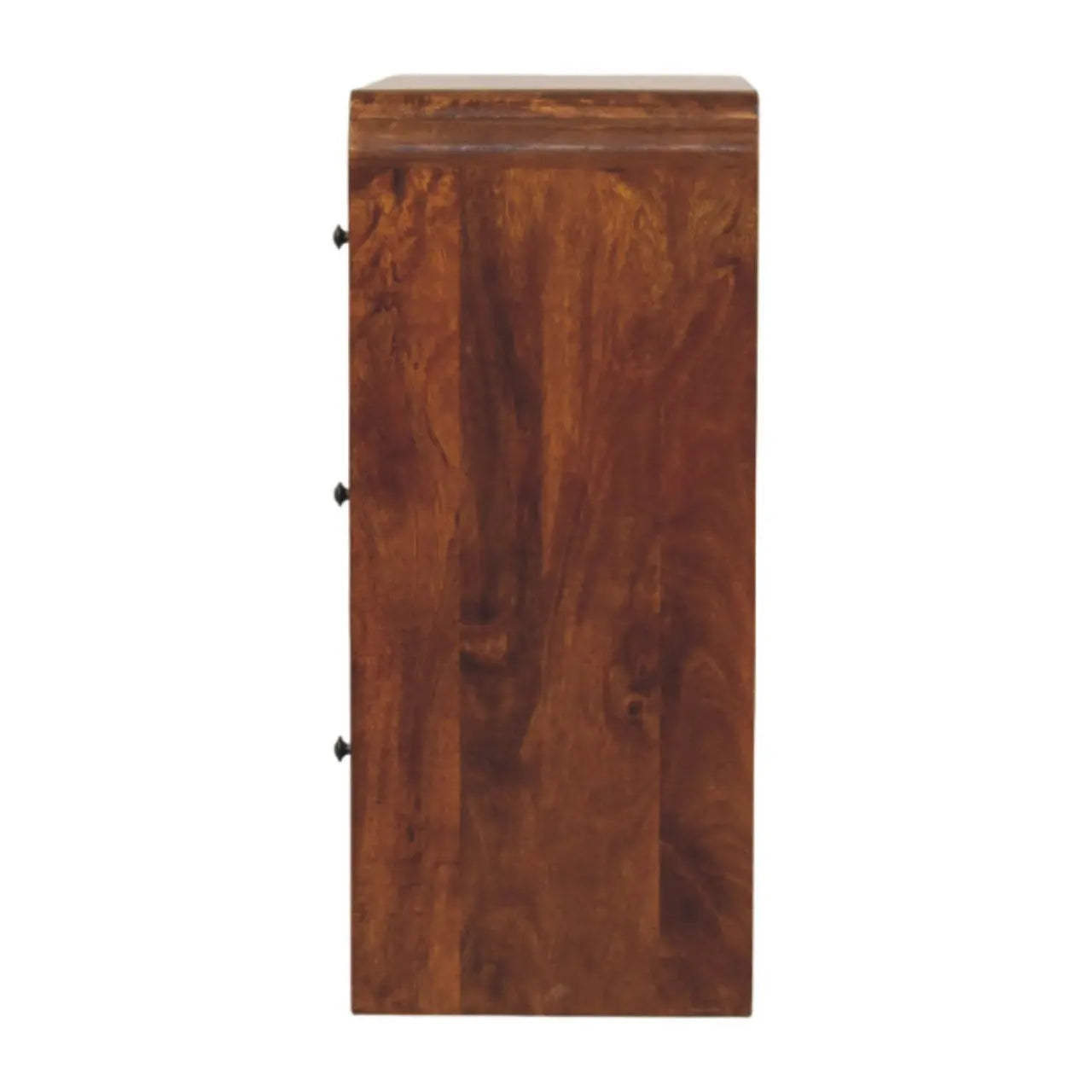 28" Brown Solid Wood Sideboard Homeroots Kitchen & Dining