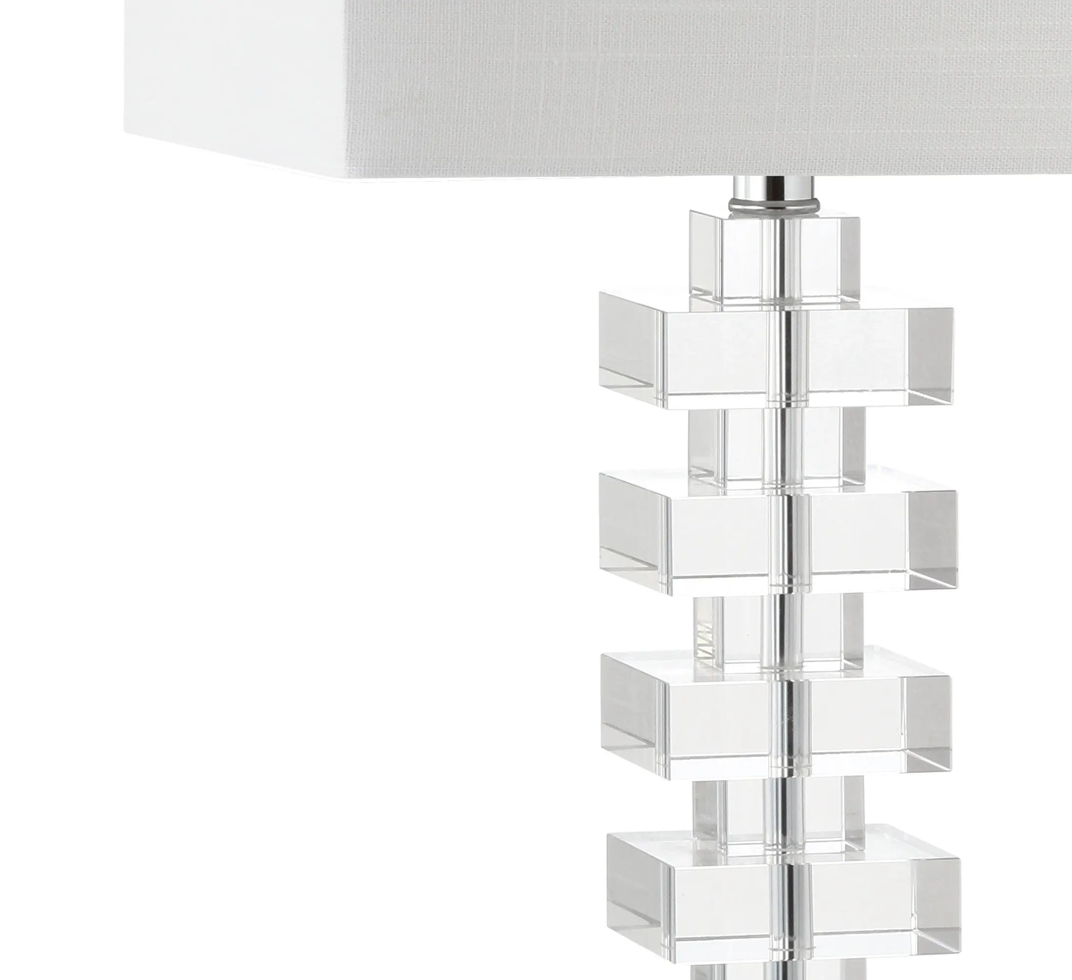 28" Clear Novelty Table Lamp With Shade Homeroots Lighting