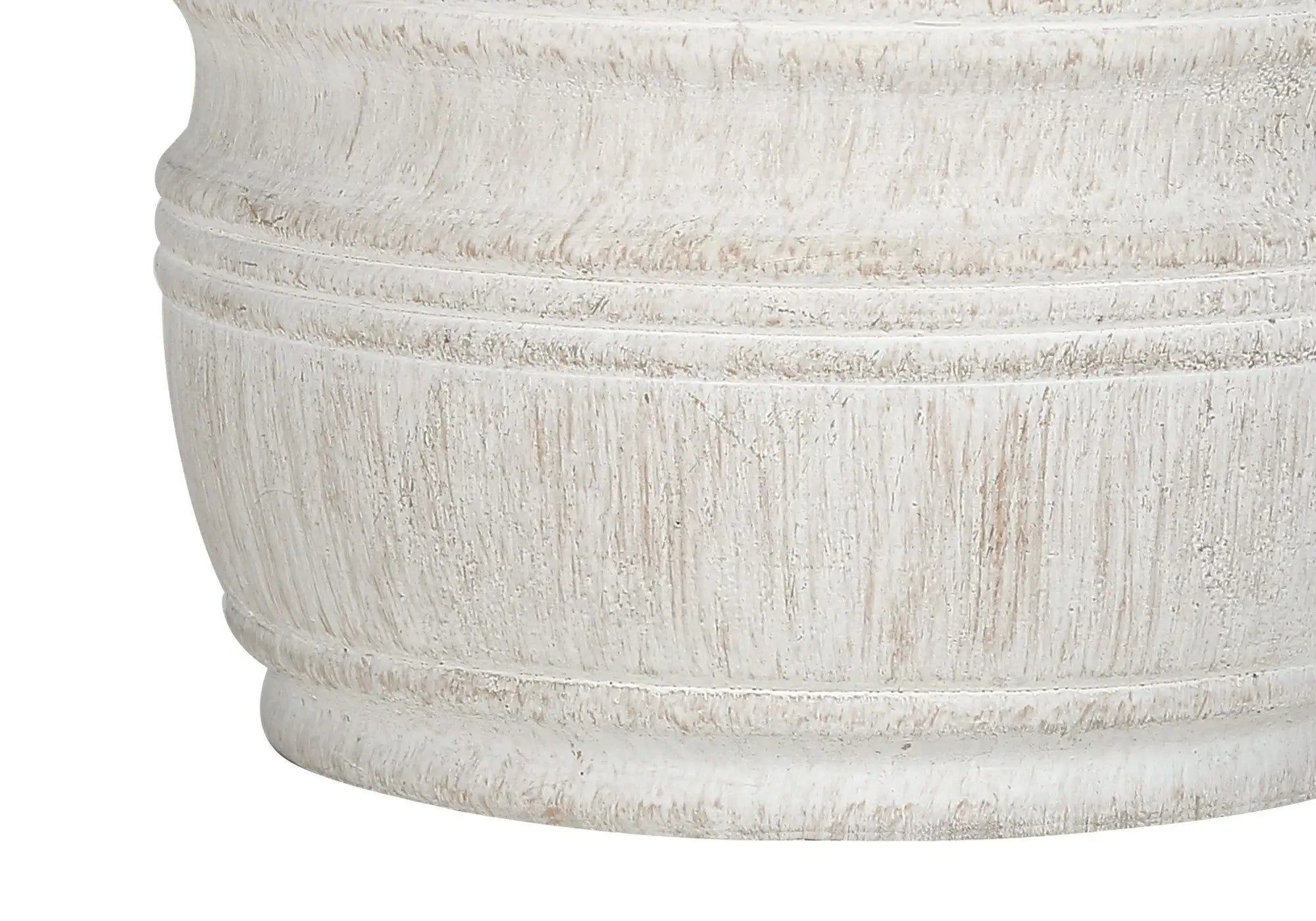 28" Cream Cylinder Table Lamp With Cream Drum Shade Homeroots Lighting