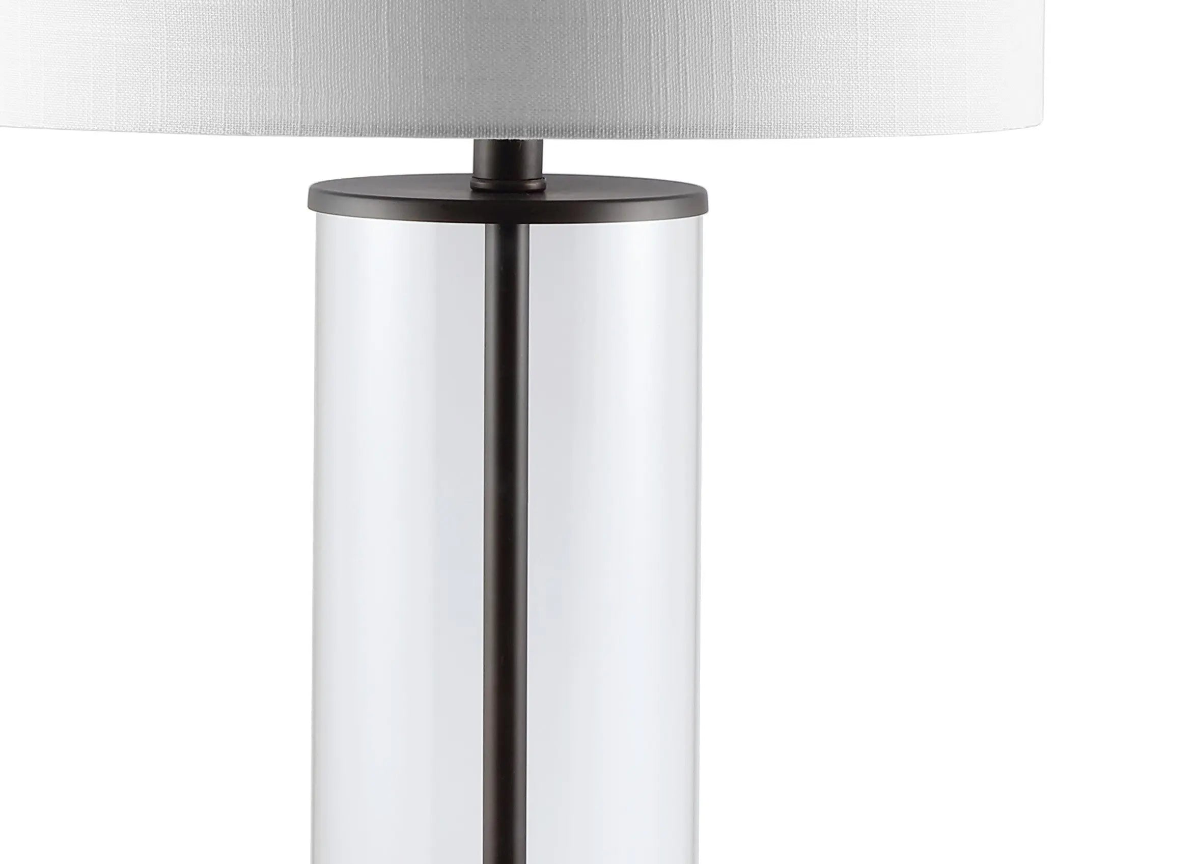29" Antiqued Bronze Table Lamp With Drum Shade Homeroots Lighting