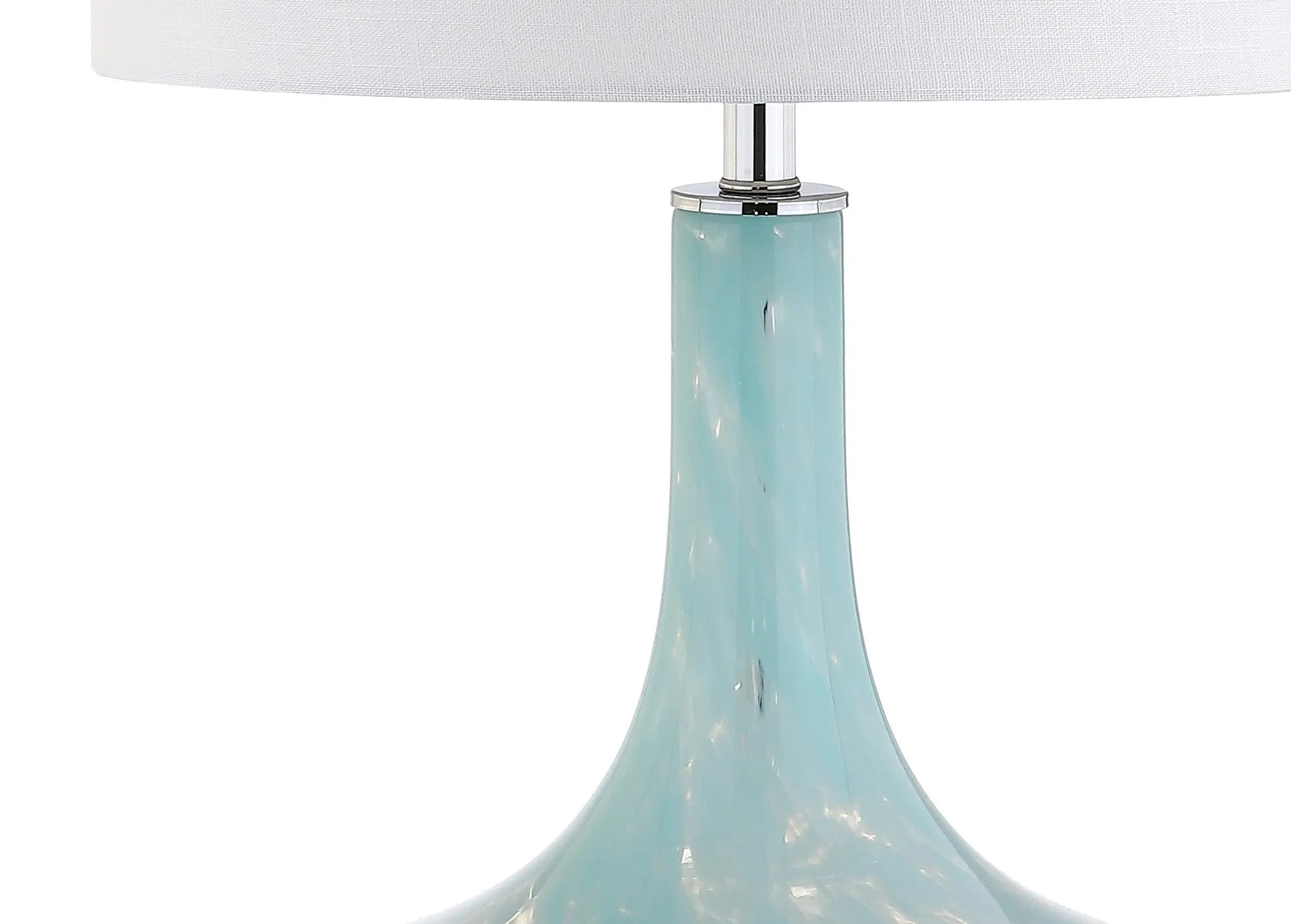 29" Clear Novelty Table Lamp With Globe Shade Homeroots Lighting