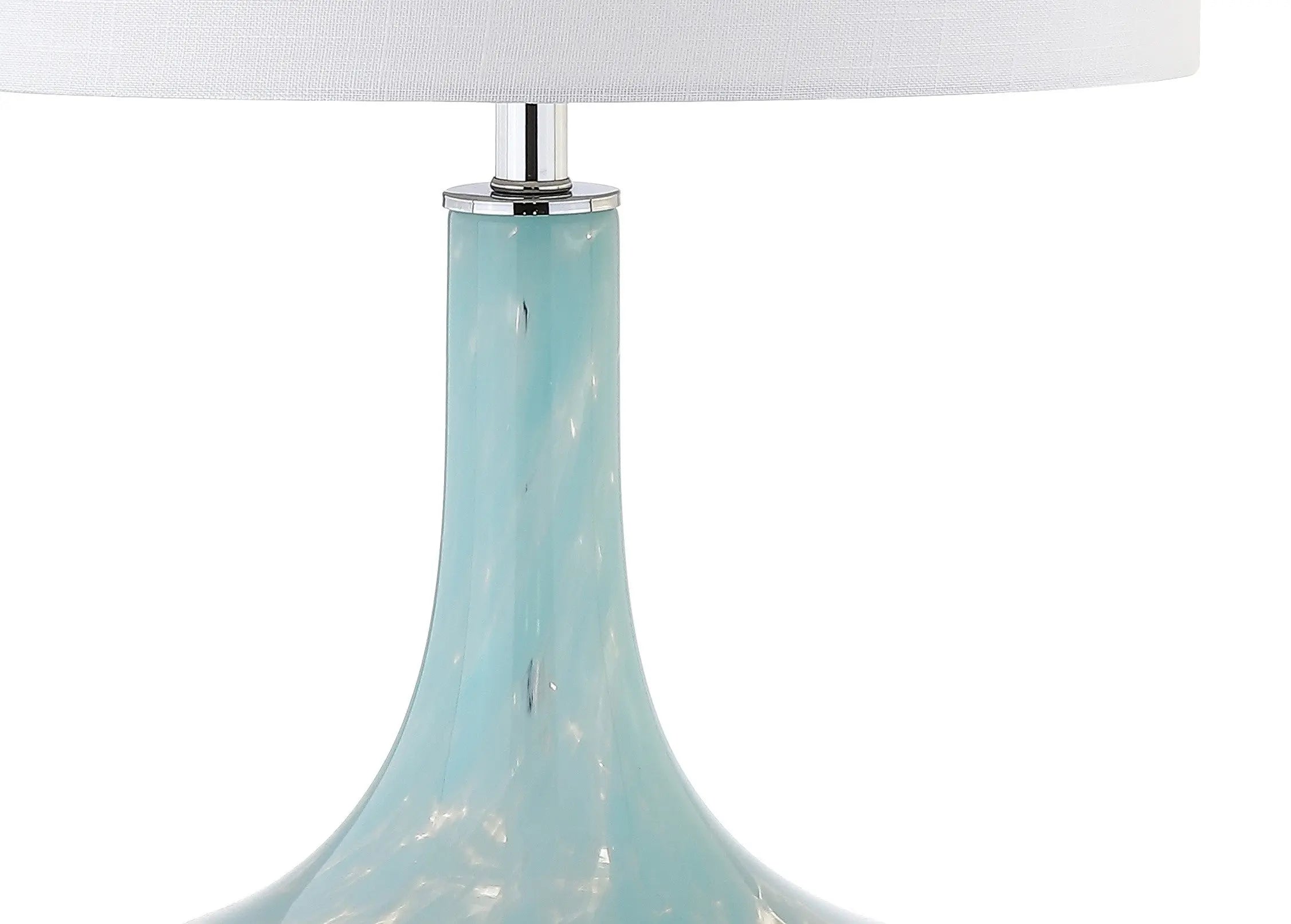 29" Clear Novelty Table Lamp With Globe Shade Homeroots Lighting