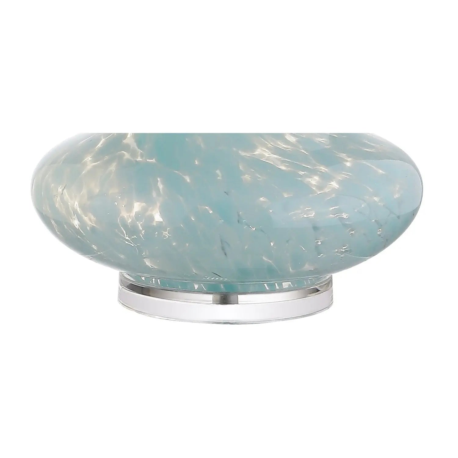 29" Clear Novelty Table Lamp With Globe Shade Homeroots Lighting