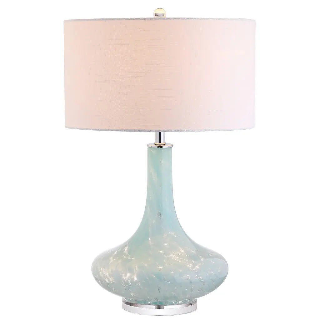 29" Clear Novelty Table Lamp With Globe Shade Homeroots Lighting