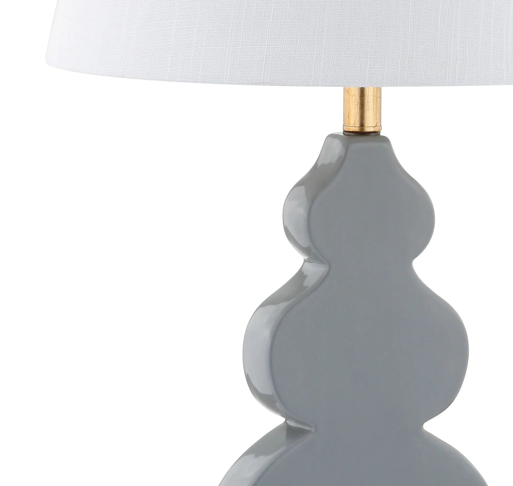 29" Gold Novelty Table Lamp With Drum Shade Homeroots Lighting