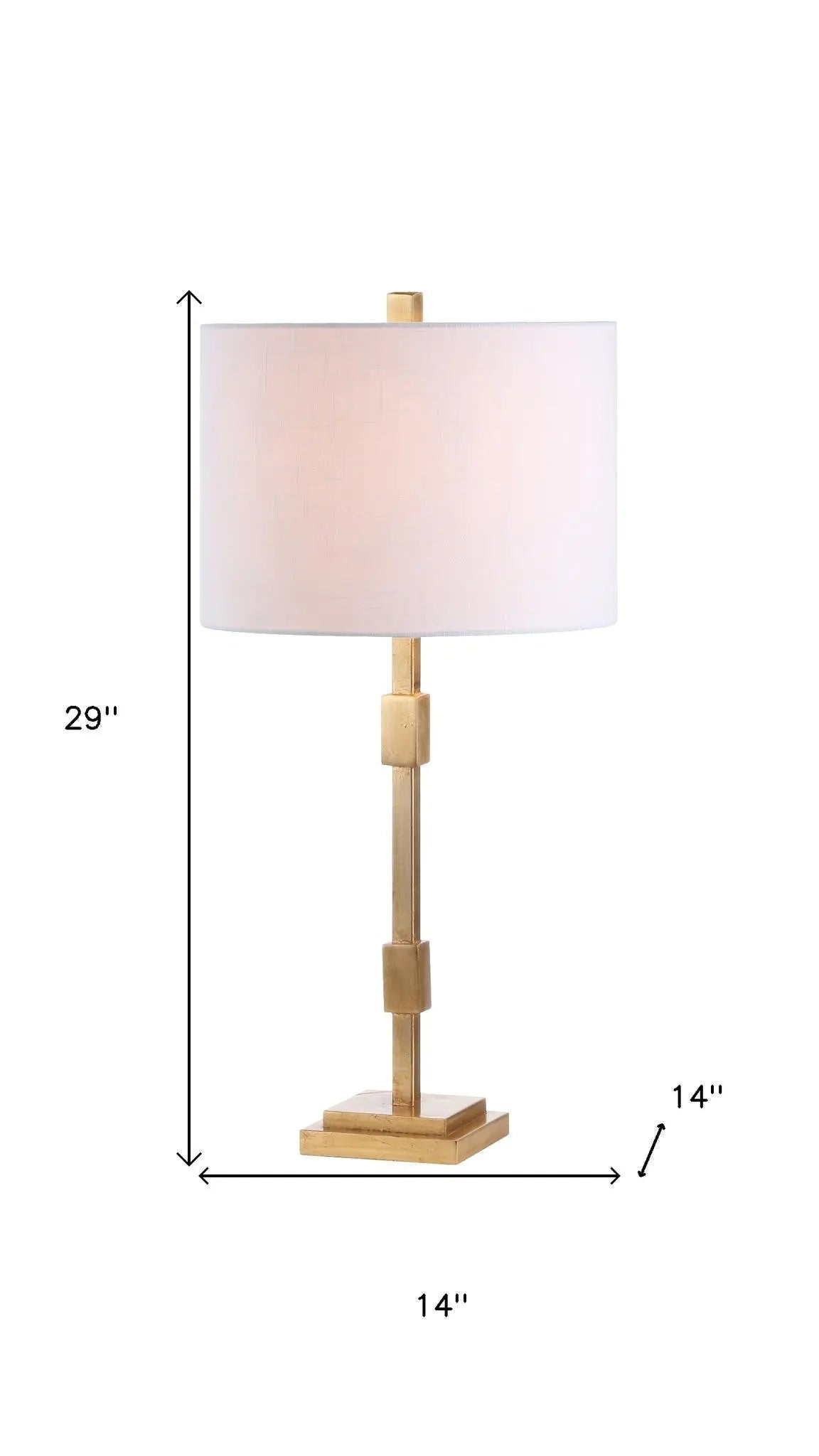 29" Gold Novelty Table Lamp With Globe Shade Homeroots Lighting