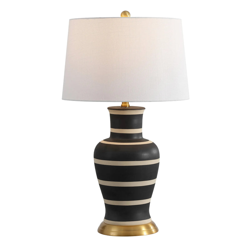 29" Gold Urn Table Lamp With Drum Shade Homeroots Lighting