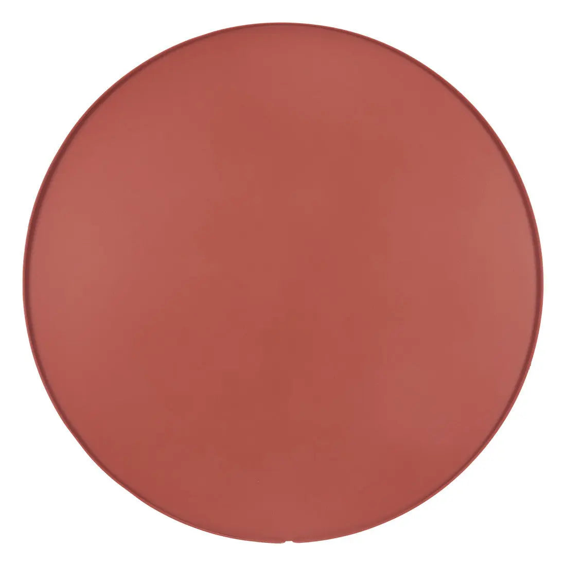 29" Terra Cotta Rounded Aluminum Outdoor Coffee Table Homeroots Outdoor