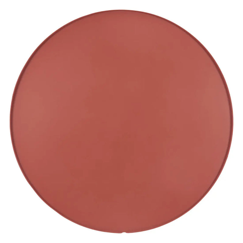 29" Terra Cotta Rounded Aluminum Outdoor Coffee Table Homeroots Outdoor
