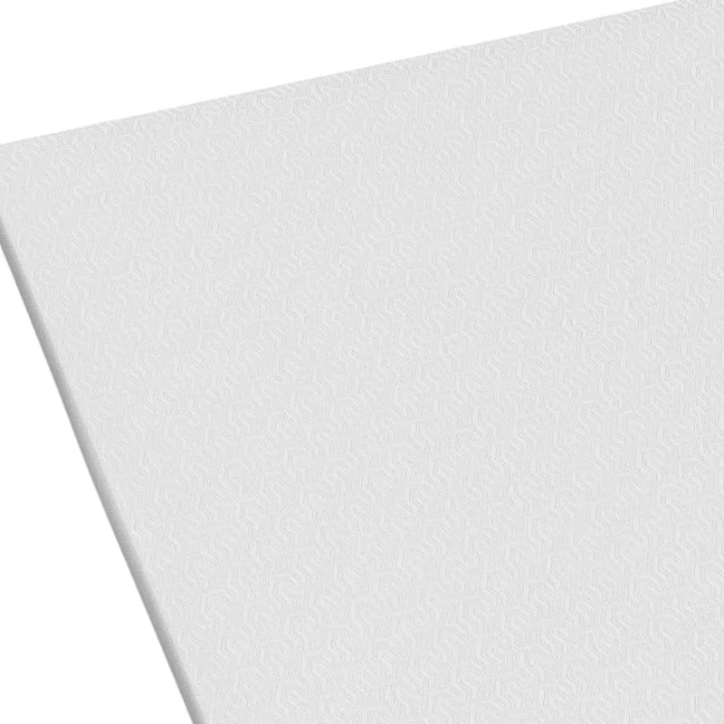 2" White Gel Memory Foam Twin Mattress Topper Homeroots Bed & Bath