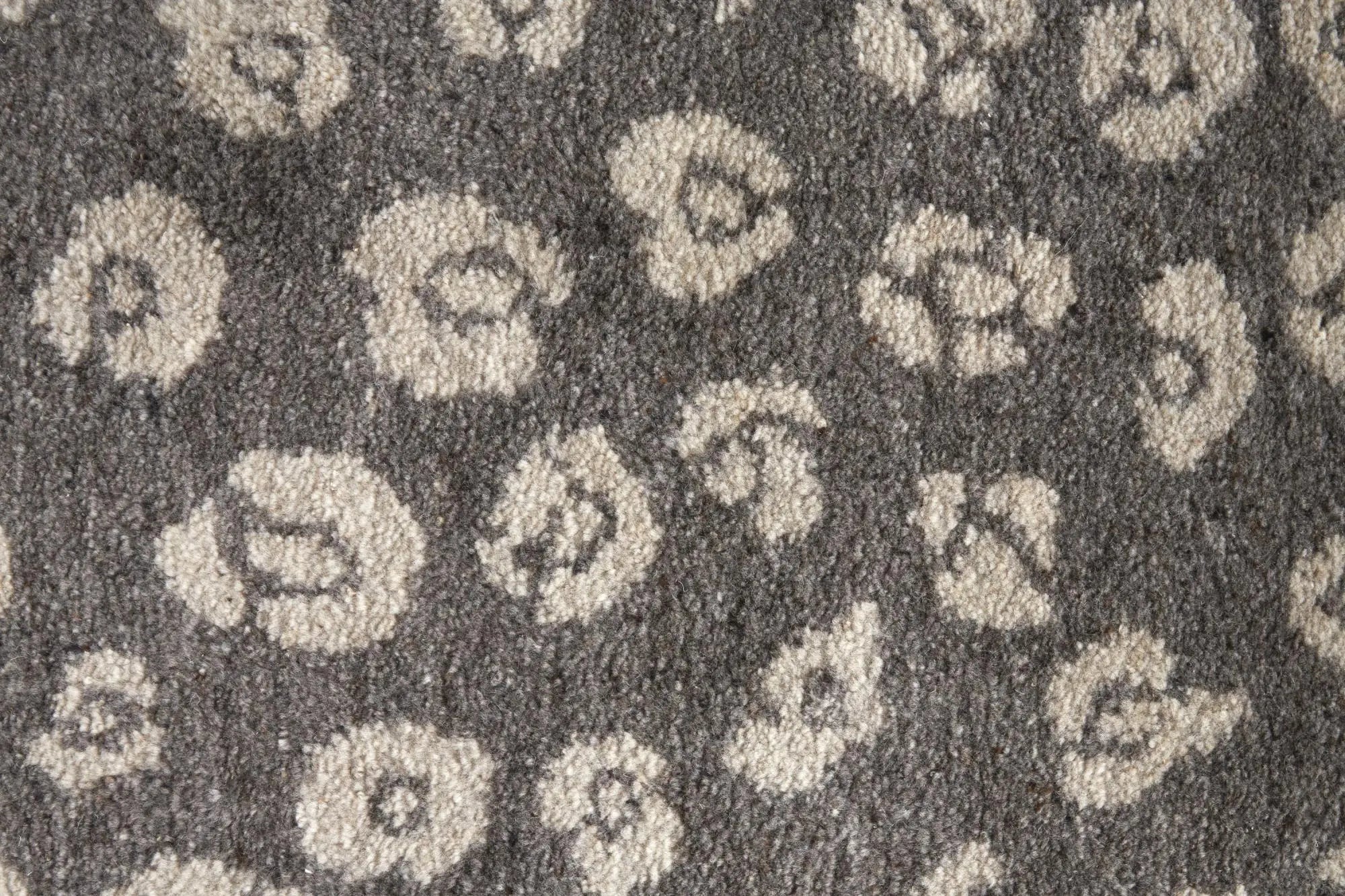 2' X 3' Brown And Tan Wool Animal Print Hand Knotted Area Rug Homeroots Home Decor