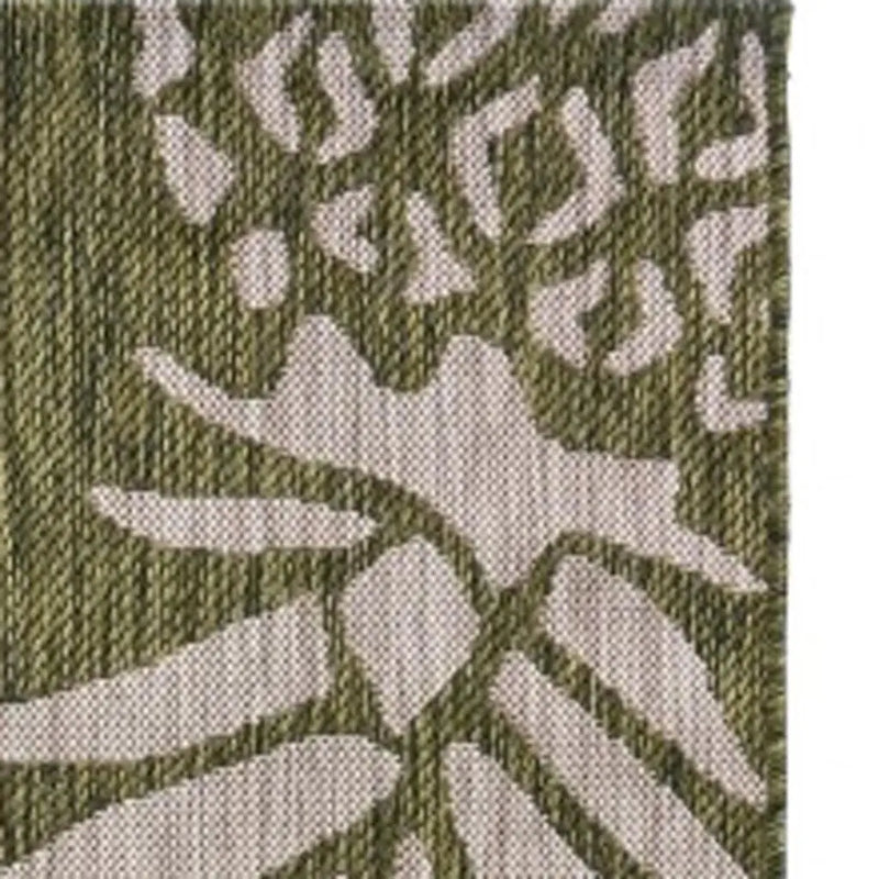 2' X 3' Green Indoor Outdoor Area Rug GreatEagleInc