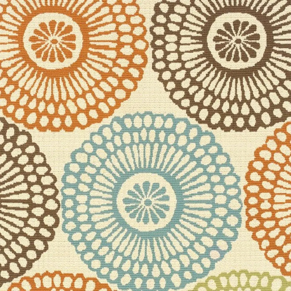 2' X 4' Beige Indoor Outdoor Area Rug Homeroots Outdoor
