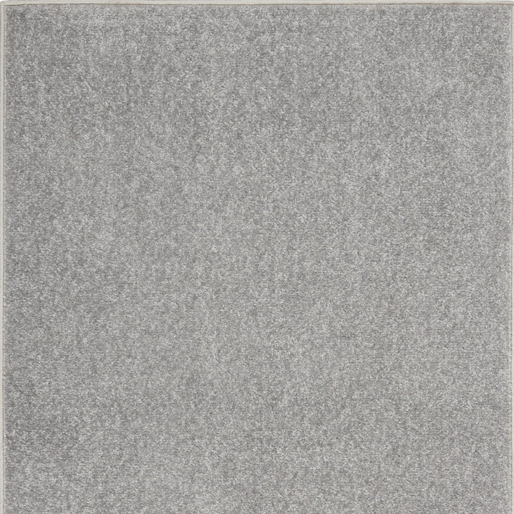 2' X 4' Gray Indoor Outdoor Area Rug - GreatEagleInc