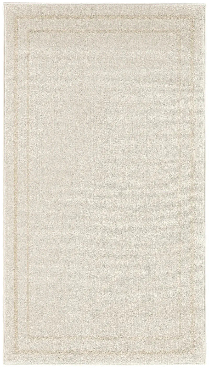 2' X 4' Ivory And Gold Indoor Outdoor Area Rug Homeroots Outdoor
