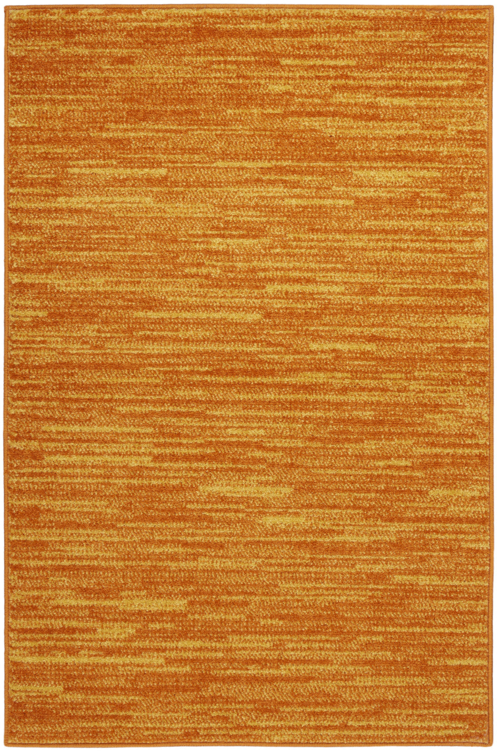 2' X 4' Orange Indoor Outdoor Runner Rug - GreatEagleInc