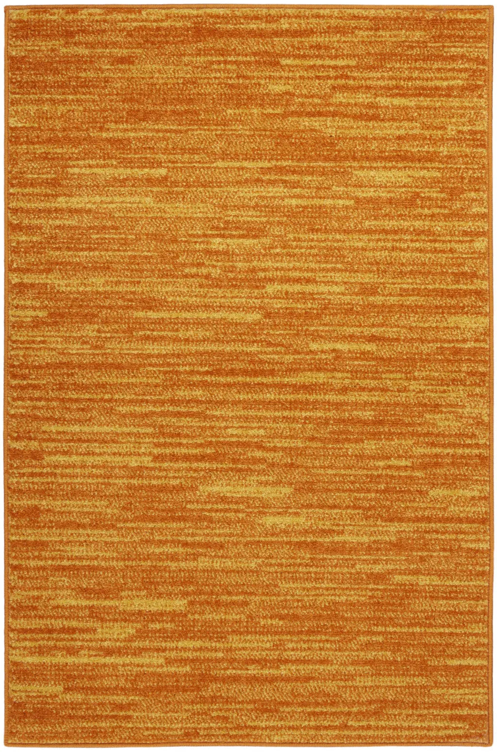 2' X 4' Orange Indoor Outdoor Runner Rug - GreatEagleInc