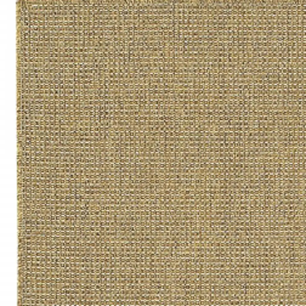 2' X 8' Tan Stain Resistant Indoor Outdoor Area Rug Homeroots Outdoor