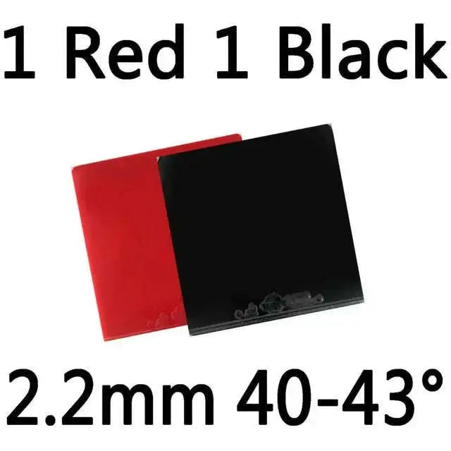 2x-Kokutaku-tuple-007-training-table-tennis-rubber-with-sponge-for-racket-ping-pong-paddle-1-red-and-1-black-FreeDropship-335282146