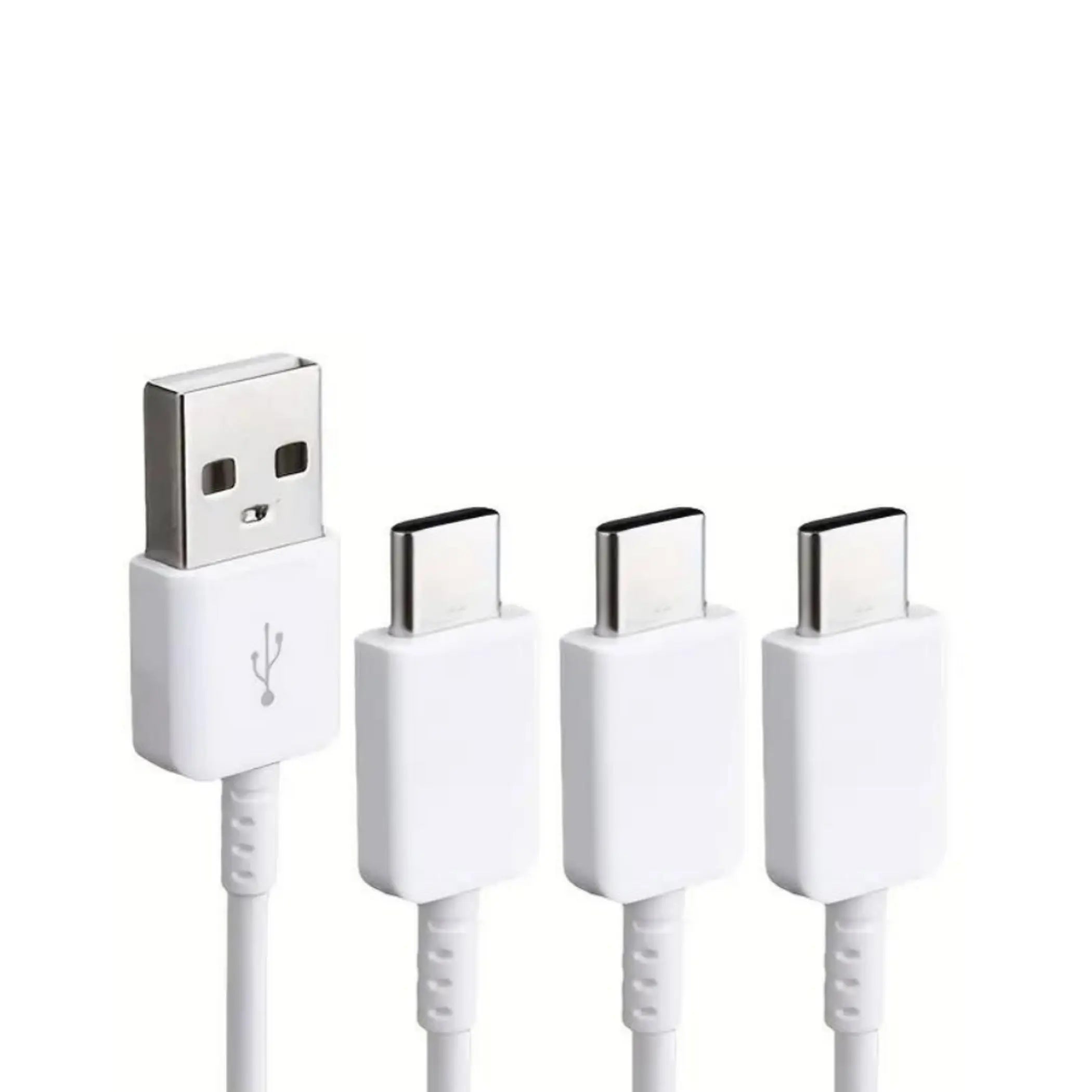 3-Pack Charger Type C Cable 3FT - 10FT Indoor Outdoor