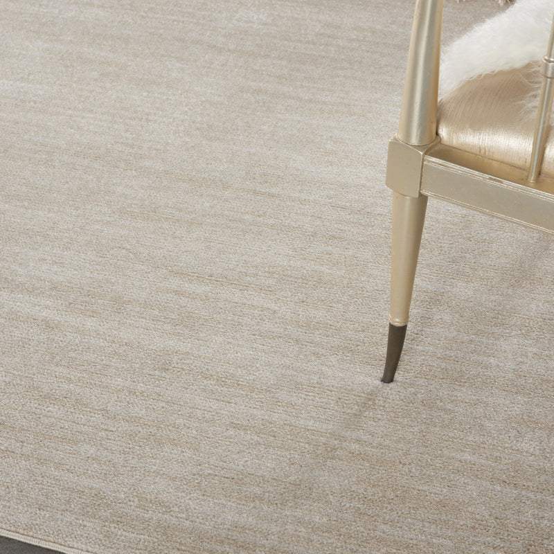 5' X 5' Beige And Ivory Square Indoor Outdoor Area Rug - GreatEagleInc