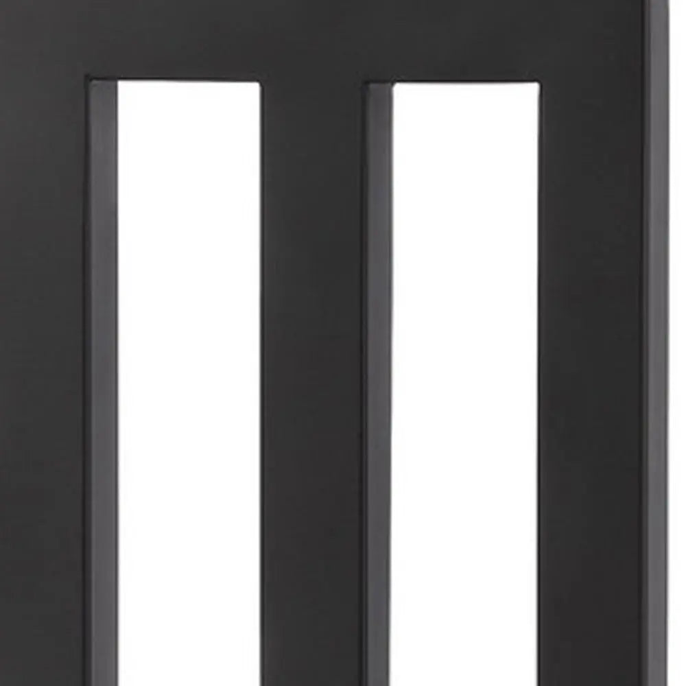 30" Black Metal USB Table Lamp With White Shade Homeroots Lighting