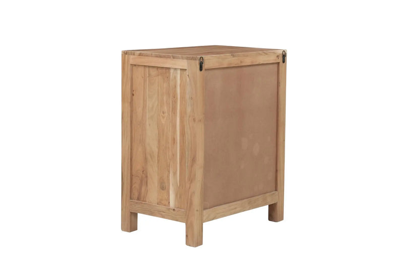 30" Brown Solid Wood Drawer Filing Cabinet Homeroots Office
