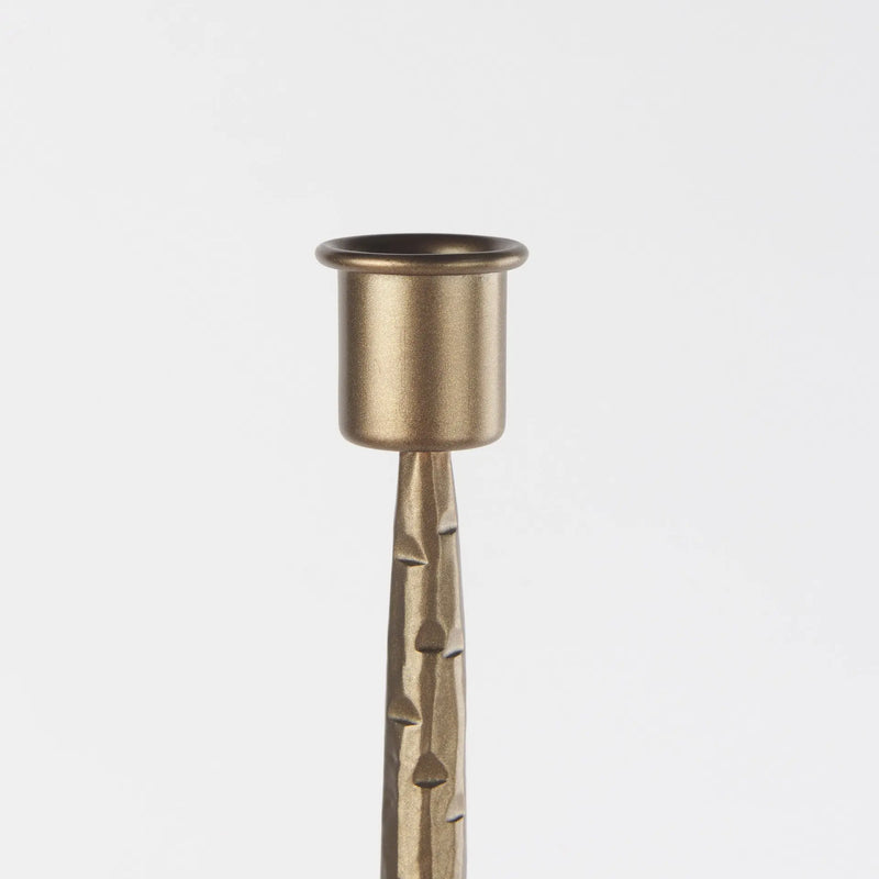 30" Gold Metal Floor Taper Candlestick Homeroots Home Decor