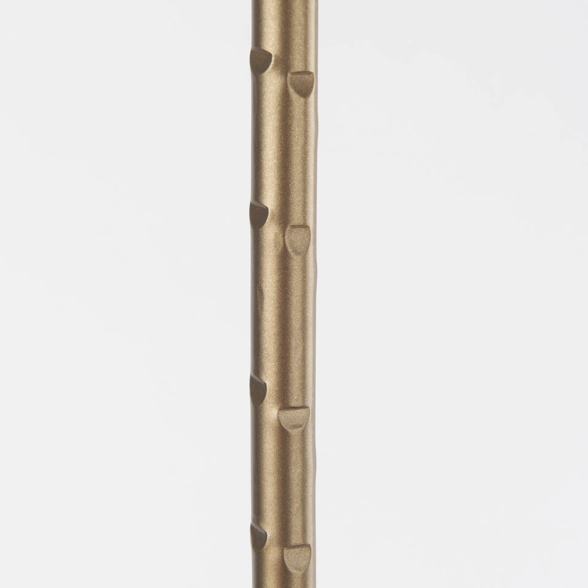 30" Gold Metal Floor Taper Candlestick Homeroots Home Decor