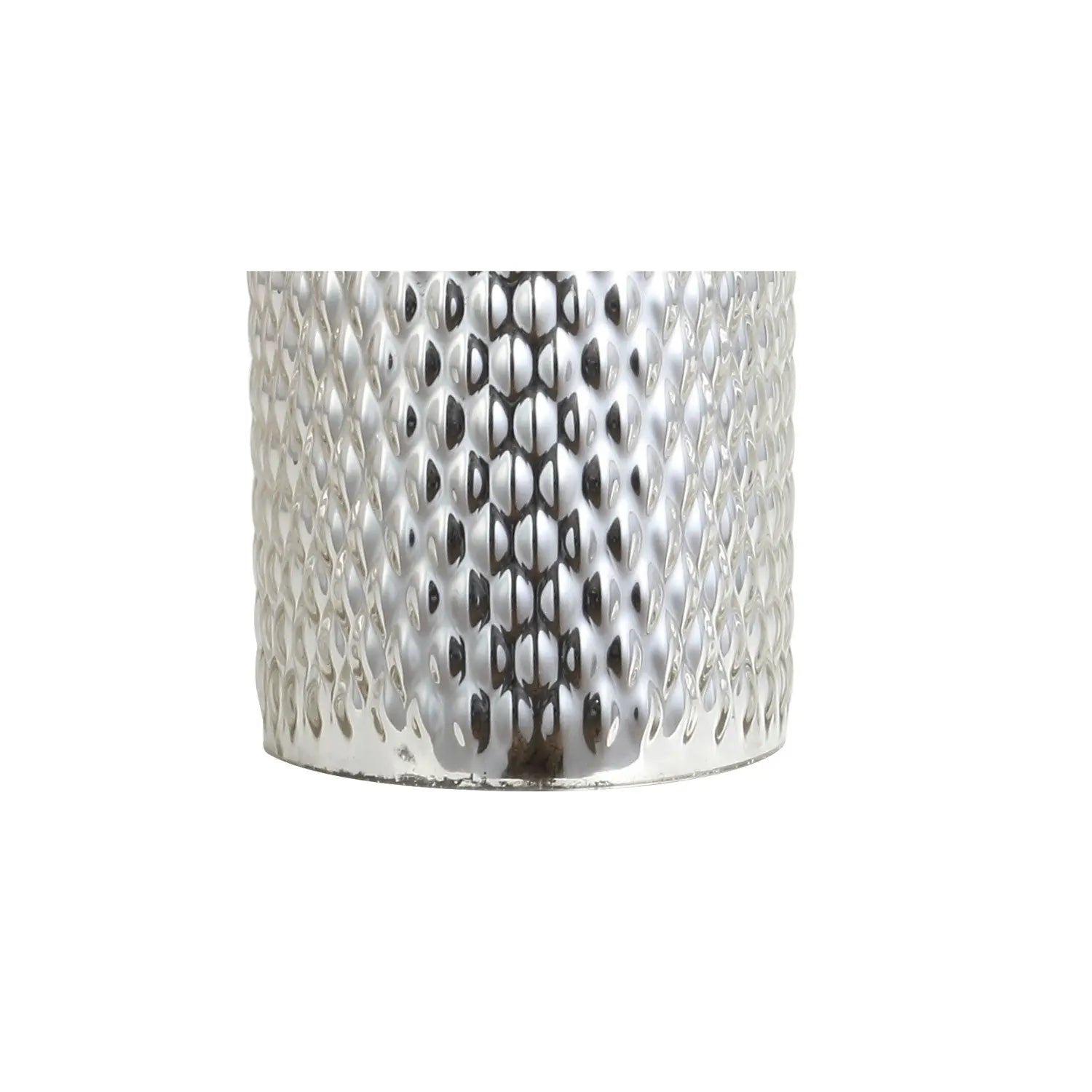 30" Silver Table Lamp With Drum Shade Homeroots Lighting