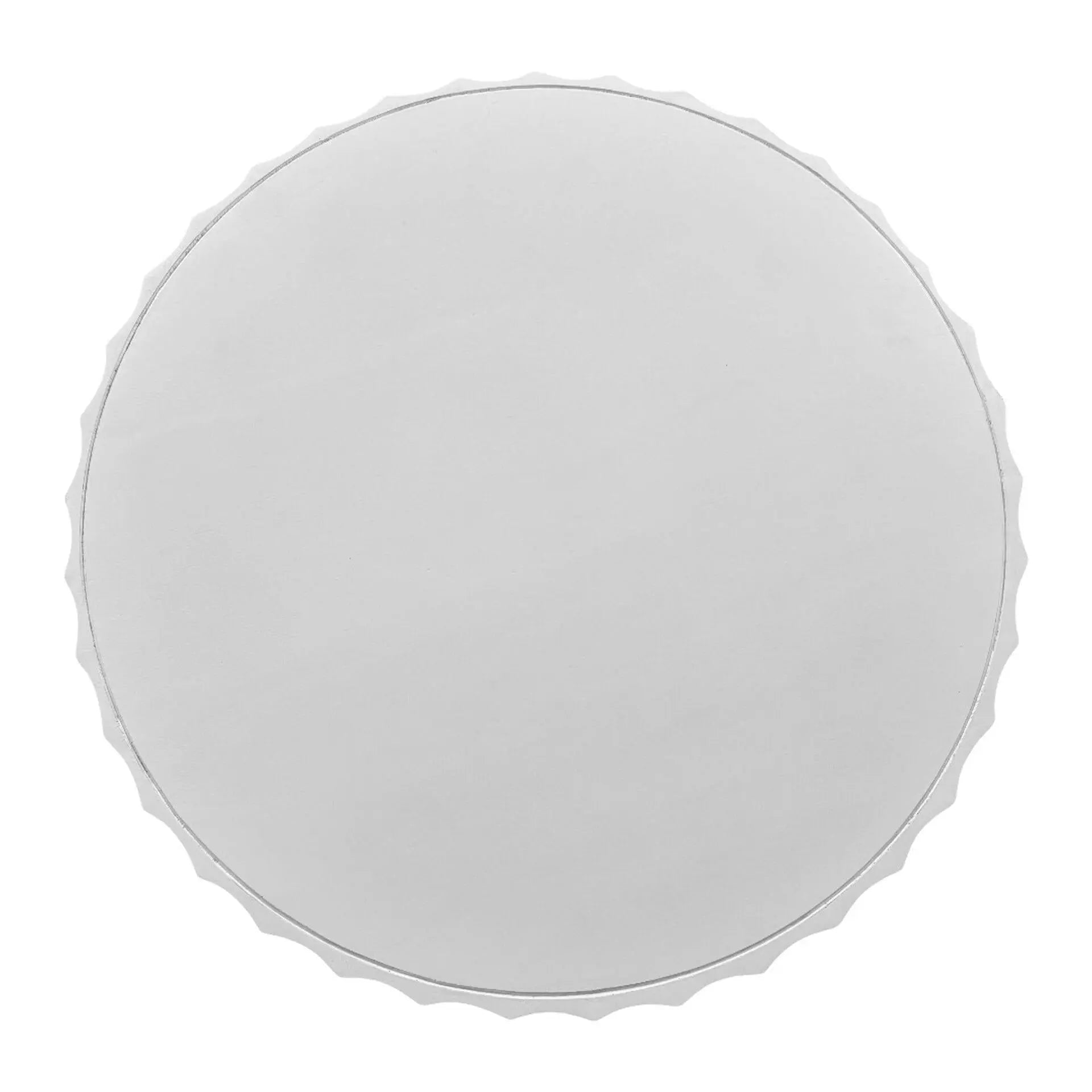 30" White Solid Wood Round Solid Drum Coffee Table Homeroots Living Room
