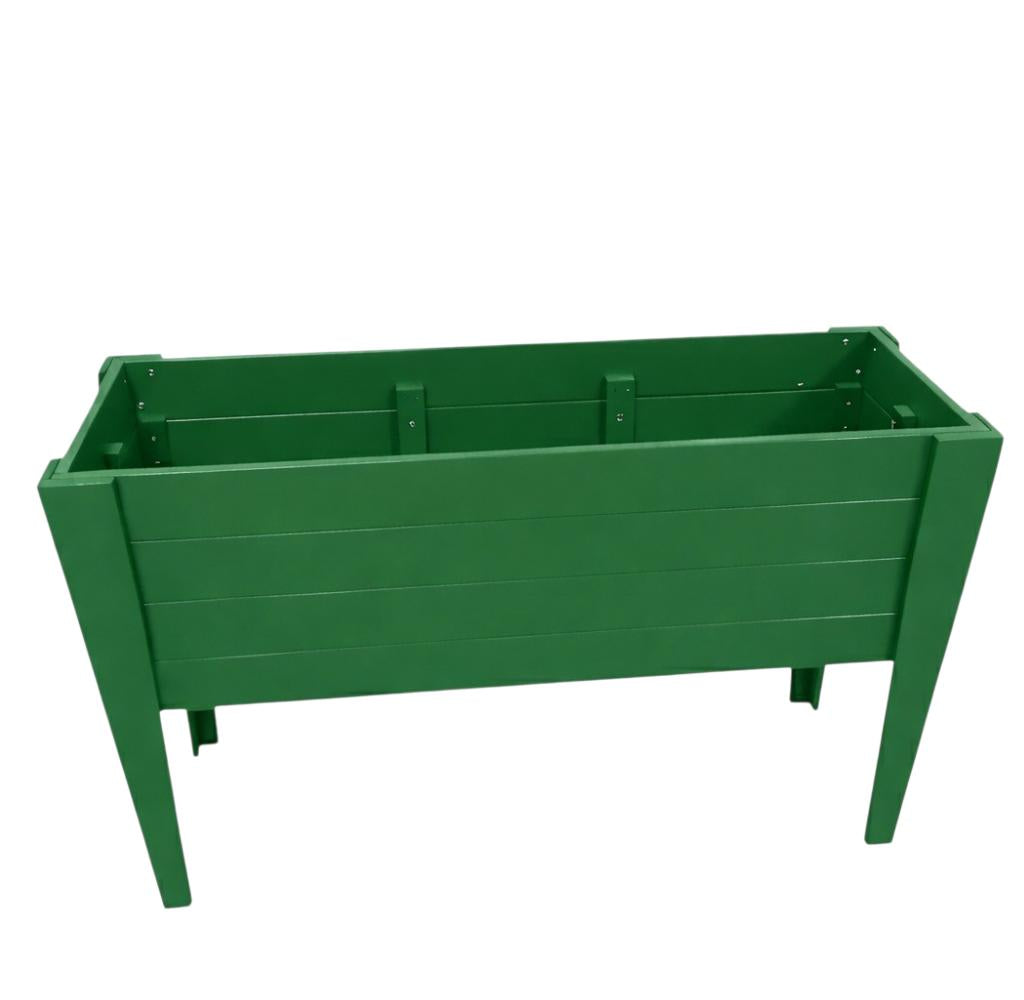 30" X 18" Green Heavy Duty Plastic Rectangular Raised Garden Bed Homeroots Outdoor
