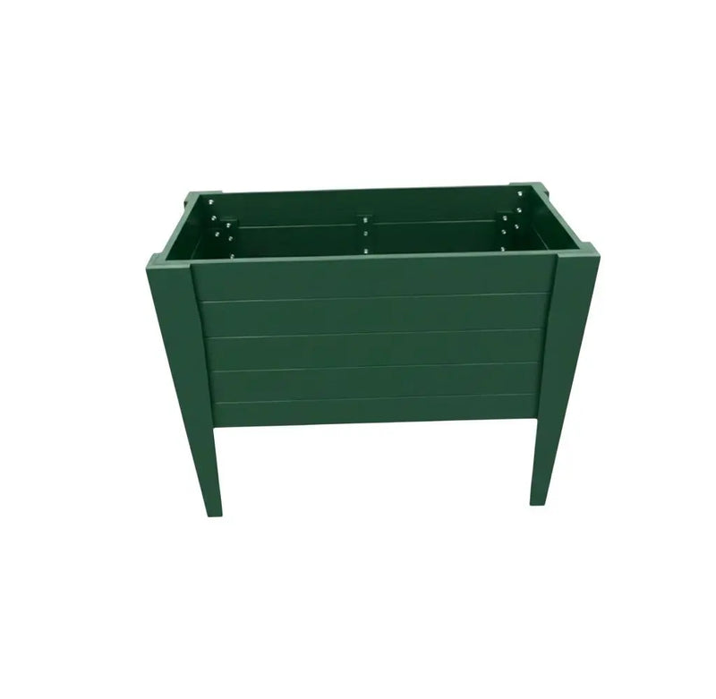 30" X 18" Green Heavy Duty Plastic Rectangular Raised Garden Bed Homeroots Outdoor