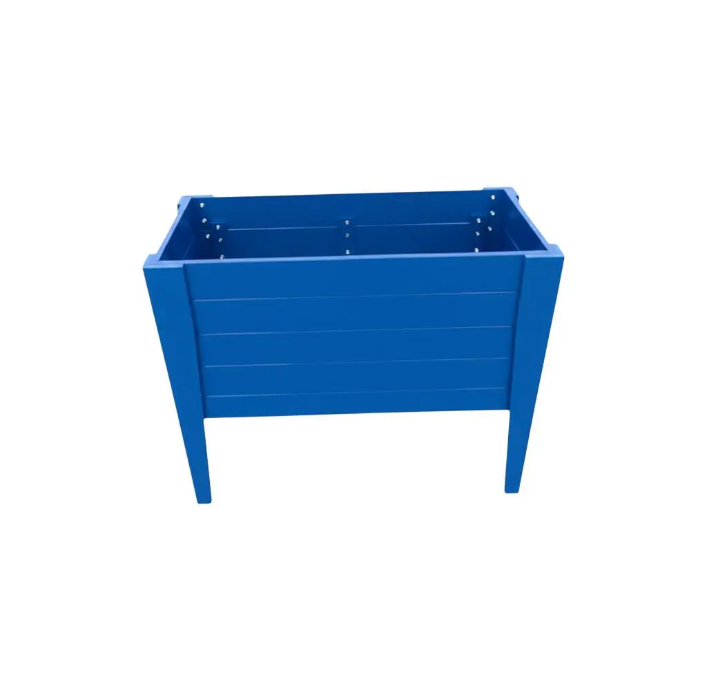 30" X 36" Blue Heavy Duty Plastic Rectangular Raised Garden Bed Homeroots Outdoor