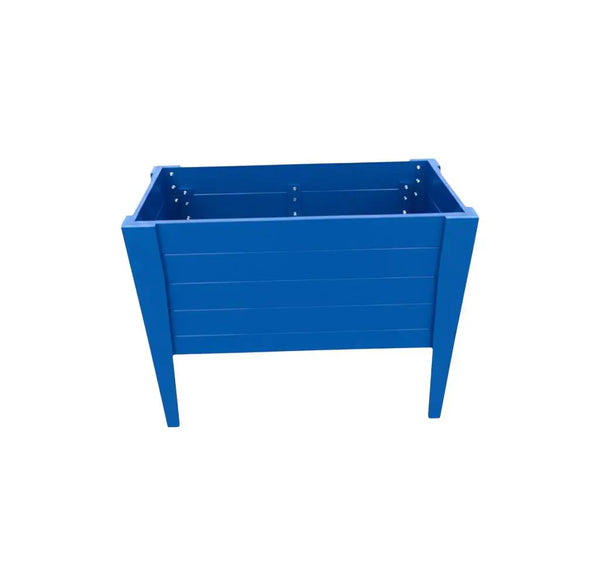 30" X 36" Blue Heavy Duty Plastic Rectangular Raised Garden Bed Homeroots Outdoor