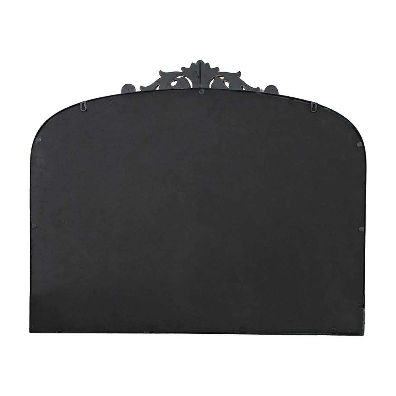 31" Black Arch Iron Framed Accent Mirror Homeroots Bed & Bath