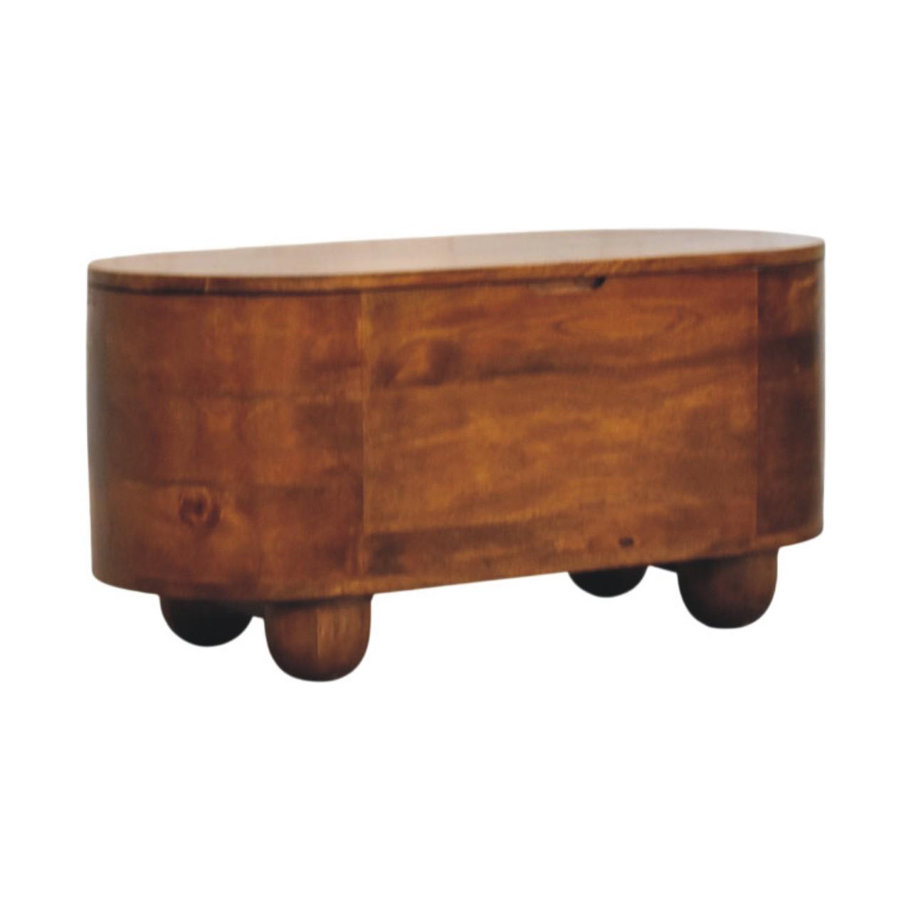 31" Brown Solid Wood Standing Desk With 15 Homeroots Office