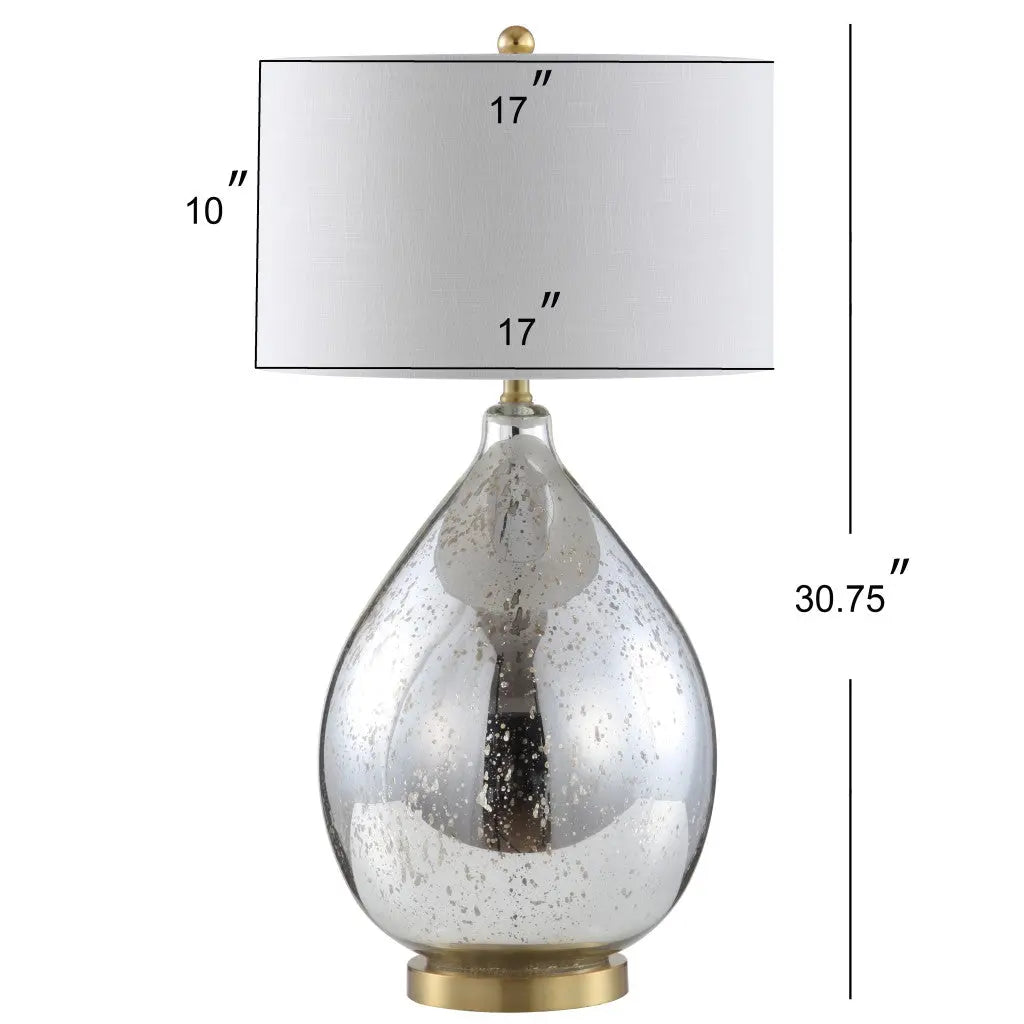 31" Gold Novelty Table Lamp With Globe Shade Homeroots Lighting