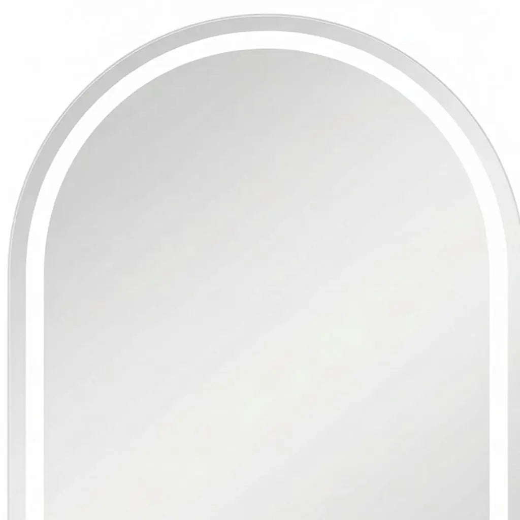 32" Arch Lighted Frameless Bathroom Vanity Mirror Homeroots Bed & Bath