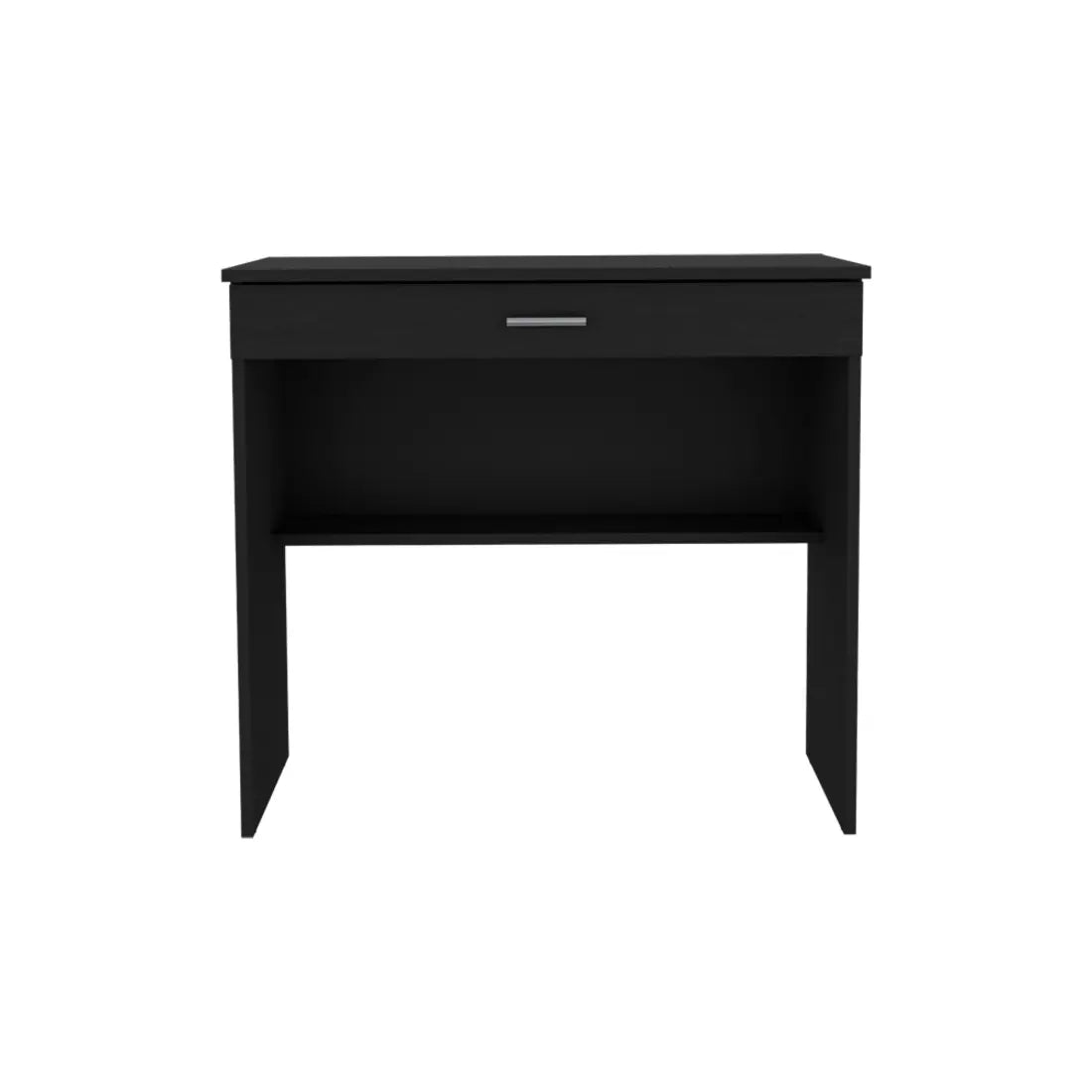 32" Black Wood Computer Desk With Drawer Homeroots Office